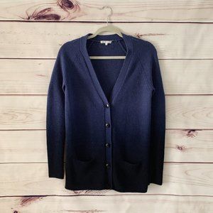 Cashmere Wool Alpaca Ombre Cardigan